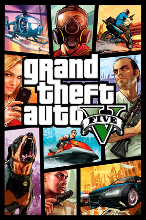 Grand Theft Auto V official game artwork