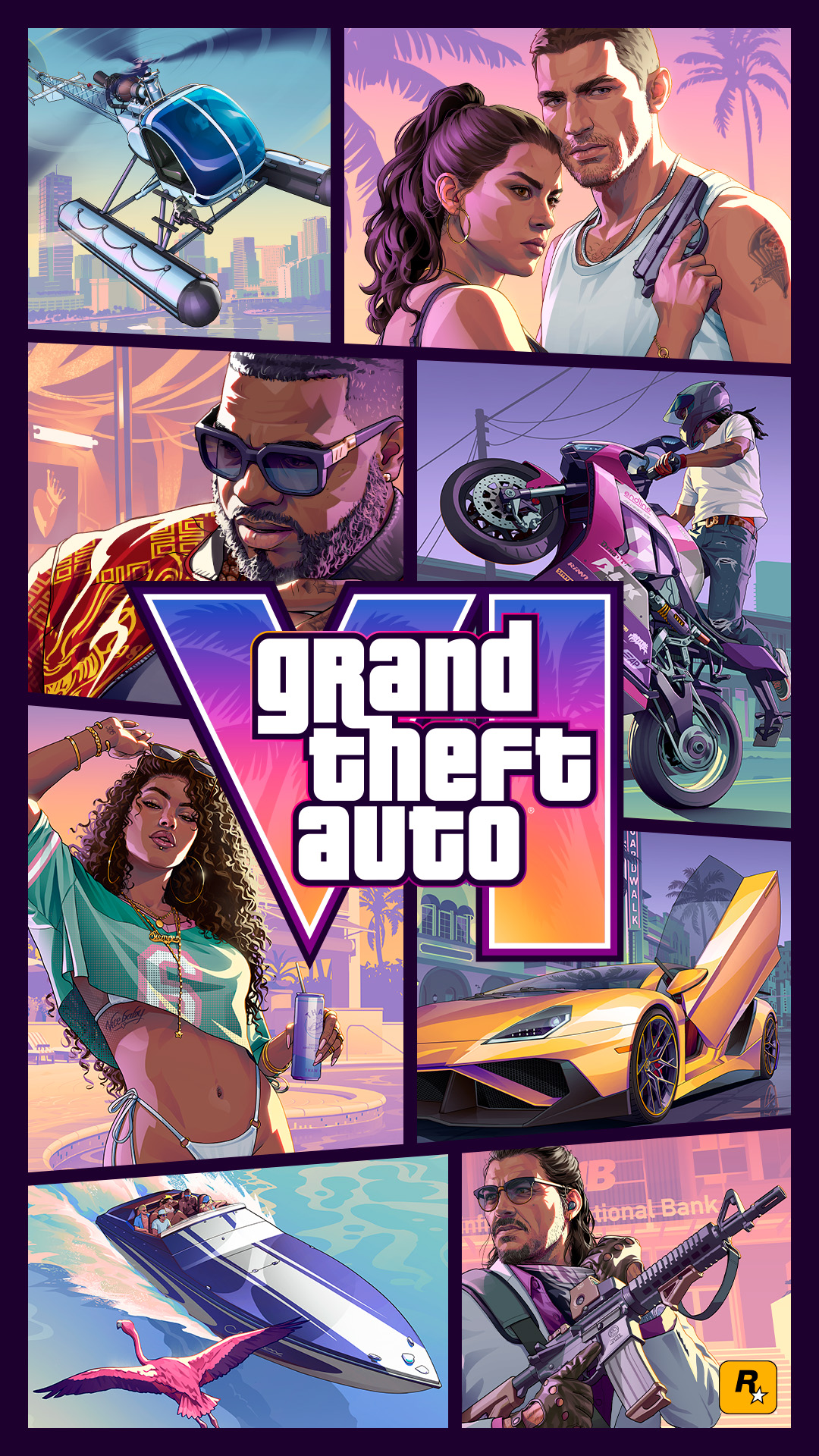 Grand Theft Auto VI official game artwork